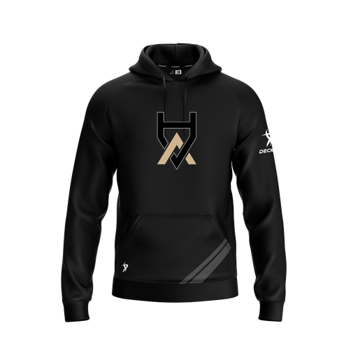 [CUS-DFW-SUHOOD-FLC-LSL-BLK-YXS-LOGO1] Summit Hoodie (Youth XS, Black, Logo 1)