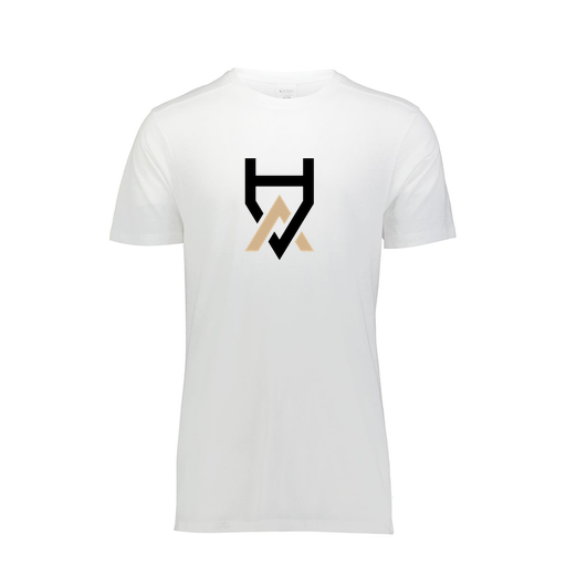 [FTSCUBWH-AS-LOGO1] Decker Men's Tri-Blend T-Shirt - Short Sleeve (Adult S, White, Logo 1)